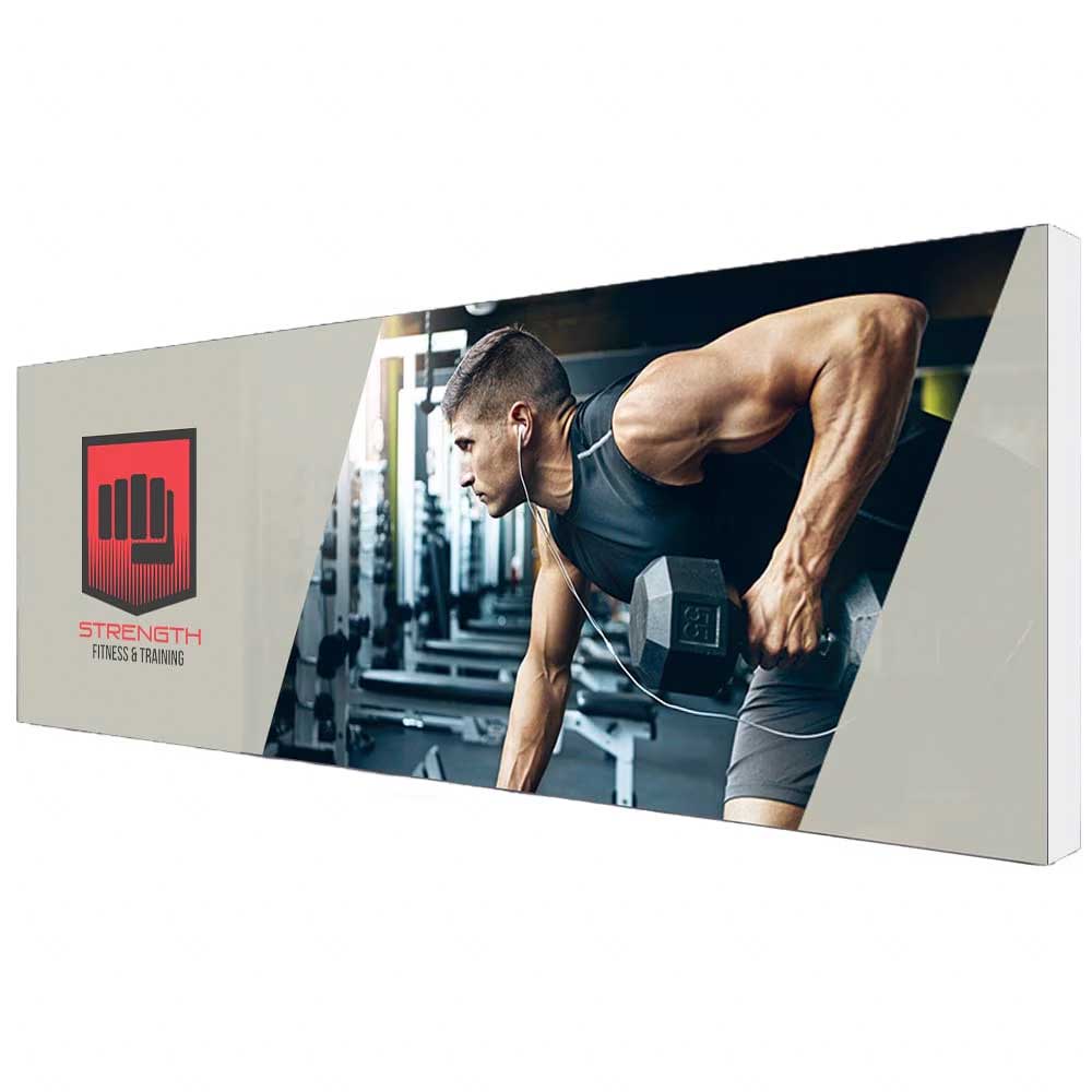 20 x 7.5ft. Continuous SEG Backlit Single-Sided