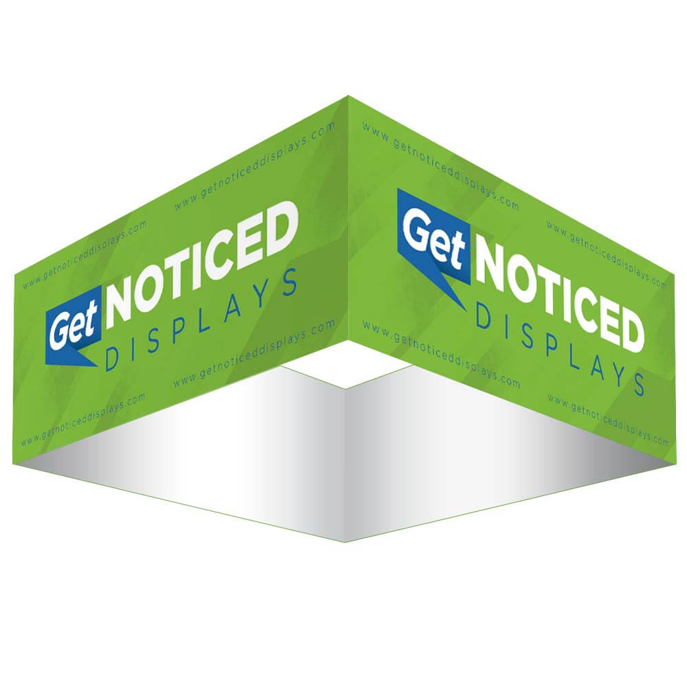 5ft x 60 in Square Hanging Banner Single-Sided – Get Noticed Displays