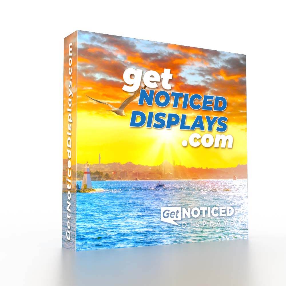 8ft SEG Fabric Pop Up Backlit Double-Sided Display