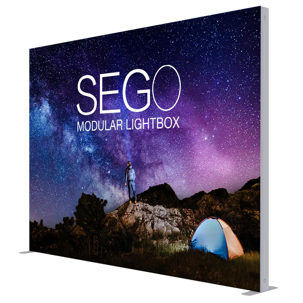 10 x 8 ft SEGO Modular Lightbox Display Single-Sided