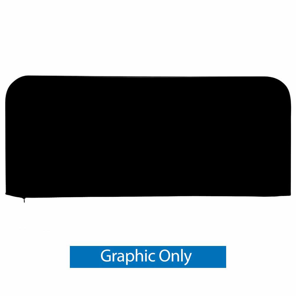 Large EZ Barrier Indoor Single-Sided Black Back Fabric Graphic Only