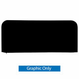 Large EZ Barrier Indoor Single-Sided Black Back Fabric Graphic Only