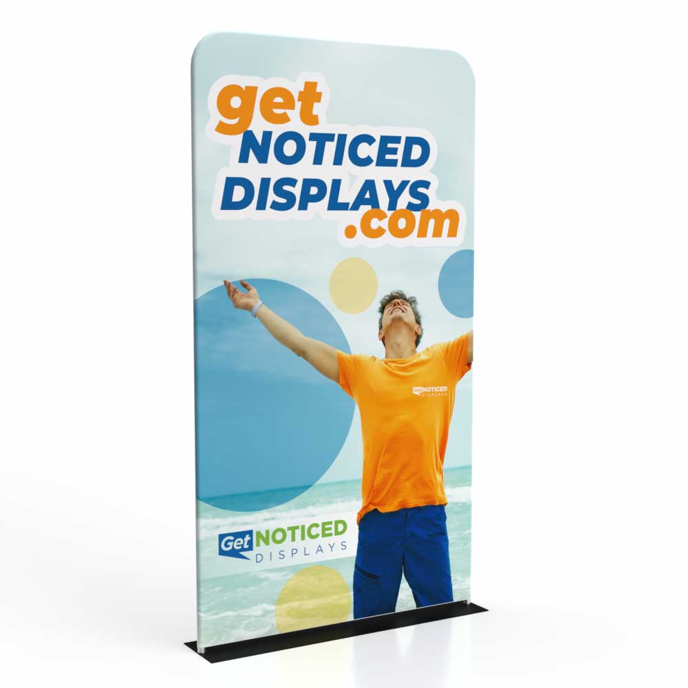 4 x 7.5 FT Tension Fabric Tube Display Single-Sided Graphic Only – Get ...