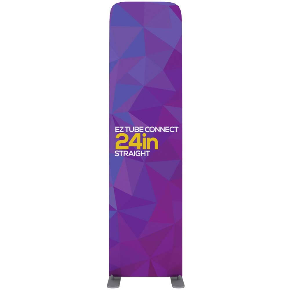 2 ft EZ Connect Straight Top Double-Sided Tubular Display