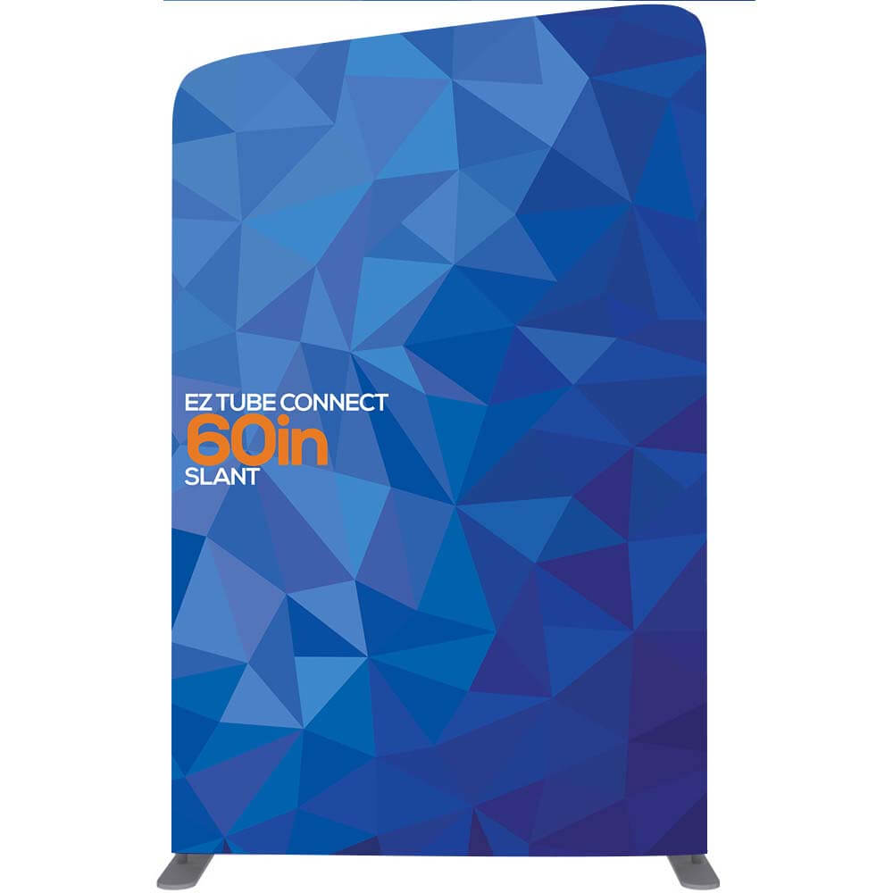 5 ft EZ Connect Slanted Top Double-Sided Tubular Display