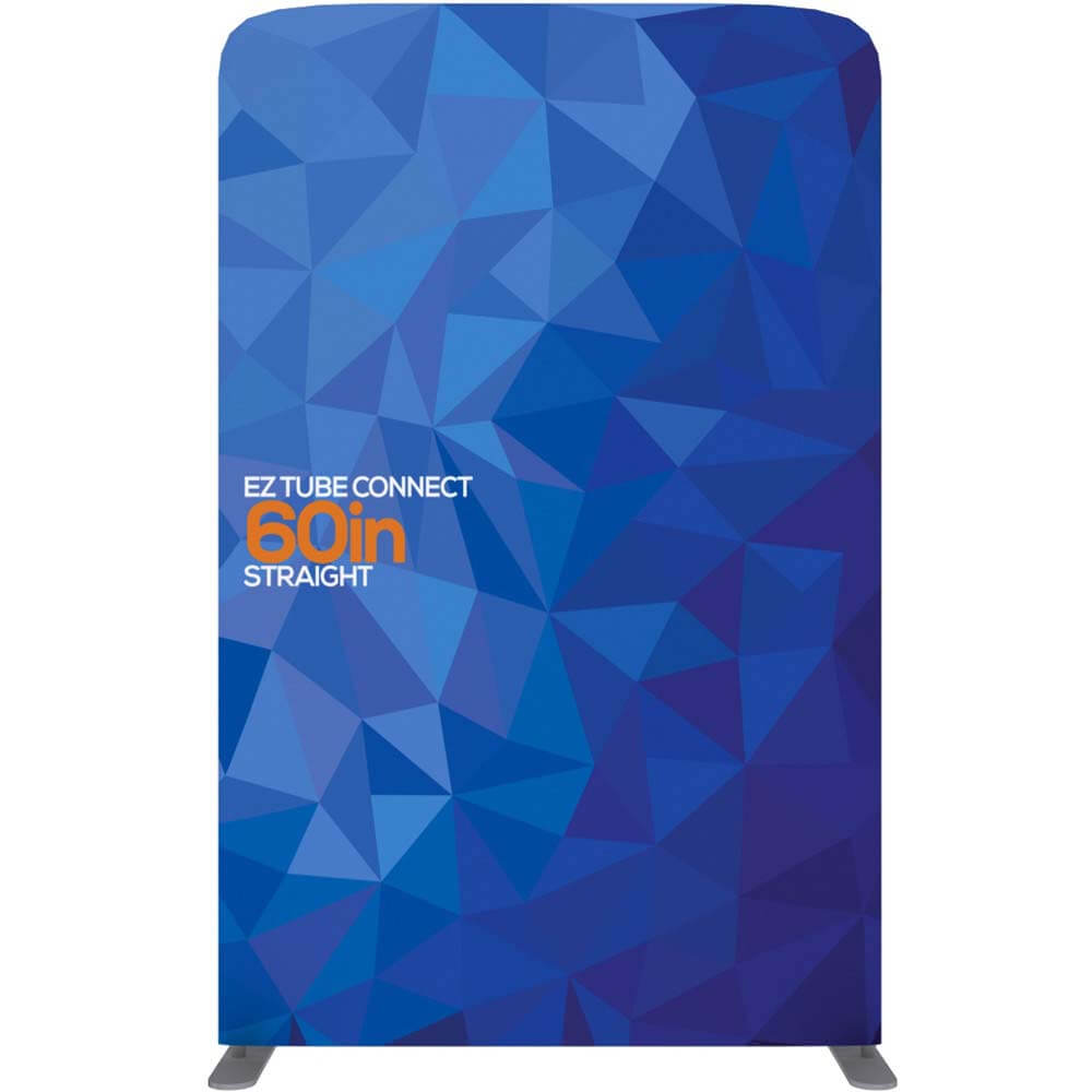 5 ft EZ Connect Straight Top Double-Sided Tubular Display