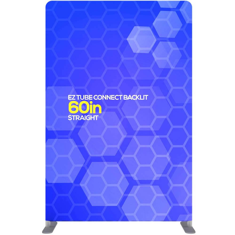 5 ft. EZ Tube Connect Straight Backlit Single-Sided Display