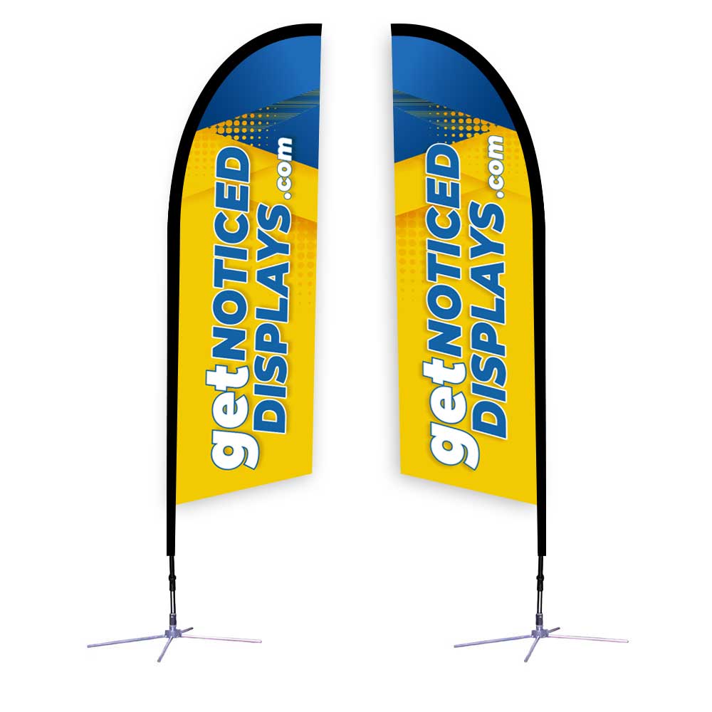 8.25 Ft. Feather Flag X-Base Double-Sided