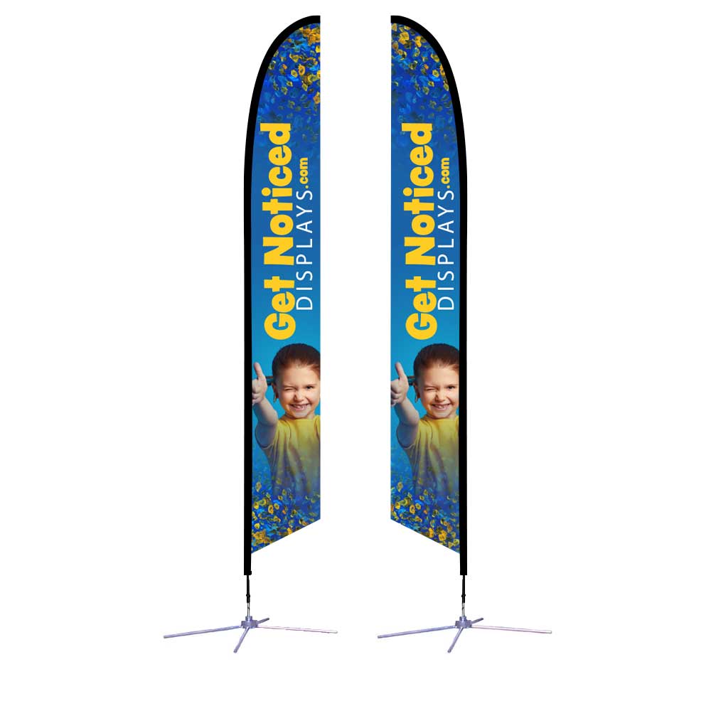 17ft FeatherFlag X-Base Double-Sided