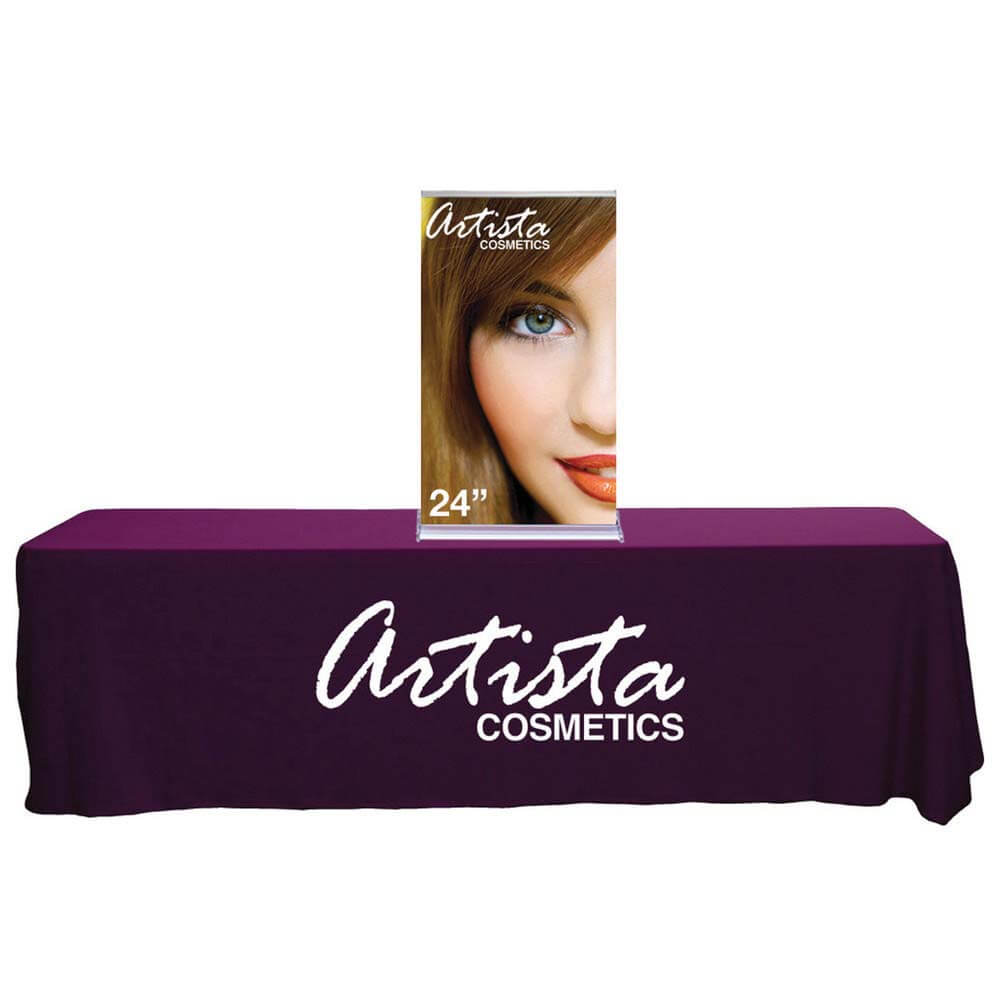 24 x 45 in Tabletop Retractable Banner Stand