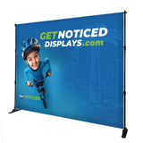 10 FT Slider Fabric Tube Display