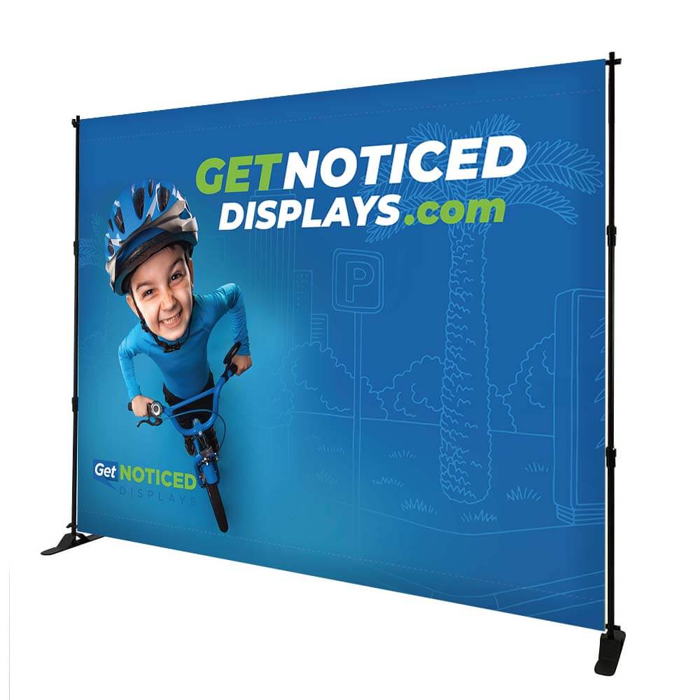 10 FT Slider Fabric Tube Display Graphic Only