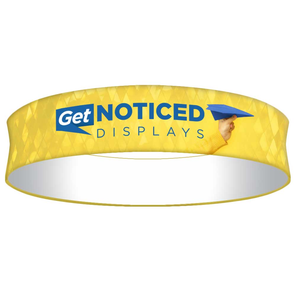 20ft x 60 in Round Hanging Banner Single-Sided