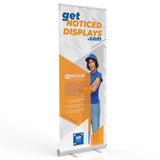 31.5 in. Econoroll Retractable Banner  80″