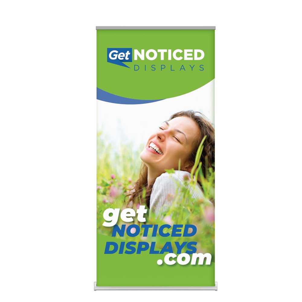 36 In Retractable Pull Up Banner 80″h