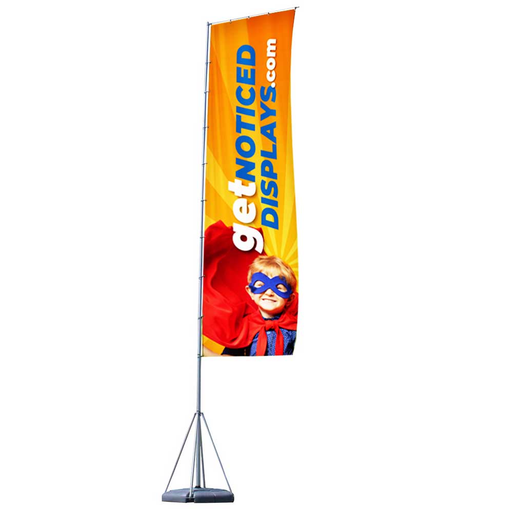 23ft Mondo Custom Flag Single-Sided